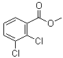 2,3-二氯苯甲酸甲酯分子结构 (CAS 2905-54-6)