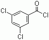 3,5-二氯苯甲酰氯分子结构 (CAS 2905-62-6)