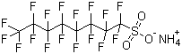全氟辛基磺酸胺分子结构 (CAS 29081-56-9)