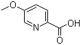 5-甲氧基吡啶-2-羧酸分子结构 (CAS 29082-92-6)