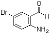 2-氨基-5-溴苯甲醛分子结构 (CAS 29124-57-0)
