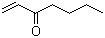 1-庚烯-3-酮分子结构 (CAS 2918-13-0)