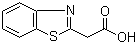 2-Benzothiazoleacetic acid molecular structure (CAS 29182-45-4)