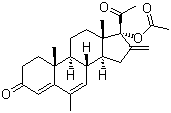 醋酸美伦孕酮分子结构 (CAS 2919-66-6)