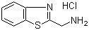 1,3-苯并噻唑-2-甲胺盐酸盐分子结构 (CAS 29198-41-2)