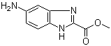 structure of CAS# 292070-01-0, 5-Amino-1H-benzimidazole-2-carboxylic acid methyl ester