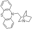 美喹他嗪分子结构 (CAS 29216-28-2)