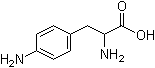 4-氨基-DL-苯丙氨酸分子结构 (CAS 2922-41-0)