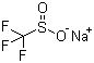 三氟代甲烷亚磺酸钠分子结构 (CAS 2926-29-6)