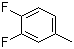 3,4-二氟甲苯分子结构 (CAS 2927-34-6)