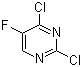 2,4-二氯-5-氟嘧啶分子结构 (CAS 2927-71-1)