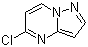 5-氯吡唑并[1,5-a]嘧啶分子结构 (CAS 29274-24-6)
