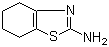 结构式 CAS# 2933-29-1, 4,5,6,7-四氢苯并噻唑-2-胺