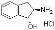 (1R,2R)-2-氨基-2,3-二氢-1H-茚-1-醇盐酸盐分子结构 (CAS 29365-65-9)