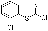 2,7-二氯苯并噻唑分子结构 (CAS 2942-23-6)