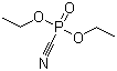 氰基磷酸二乙酯分子结构 (CAS 2942-58-7)