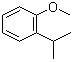 2-异丙基苯甲醚分子结构 (CAS 2944-47-0)