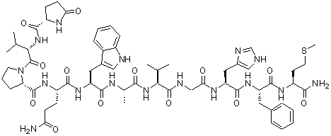 蛙紧张肽分子结构 (CAS 29451-71-6)