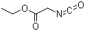 2-异氰酸基乙酸乙酯分子结构 (CAS 2949-22-6)