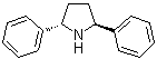 (2S,5S)-2,5-二苯基吡咯烷分子结构 (CAS 295328-85-7)