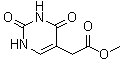 1,2,3,4-四氢-2,4-二氧代-5-嘧啶乙酸甲酯分子结构 (CAS 29571-45-7)