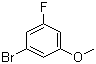 3-氟-5-溴苯甲醚分子结构 (CAS 29578-39-0)