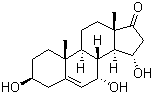 structure of CAS# 2963-69-1, (3beta,7alpha,15alpha)-3,7,15-Trihydroxy-androst-5-en-17-one
