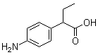 2-(4-氨基苯基)-丁酸分子结构 (CAS 29644-97-1)