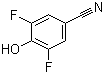 3,5-二氟-4-羟基苯甲腈分子结构 (CAS 2967-54-6)