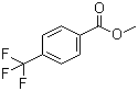 4-(三氟甲基)苯甲酸甲酯分子结构 (CAS 2967-66-0)