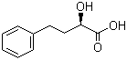 (R)-2-羟基-4-苯基丁酸分子结构 (CAS 29678-81-7)