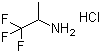 结构式 CAS# 2968-32-3, 2-氨基-1,1,1-三氟丙烷盐酸盐