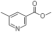 5-甲基烟酸甲酯分子结构 (CAS 29681-45-6)