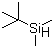 叔丁基二甲基硅烷分子结构 (CAS 29681-57-0)
