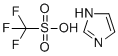 咪唑三氟甲烷磺酸盐分子结构 (CAS 29727-06-8)