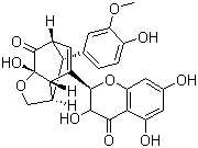 structure of CAS# 29782-68-1, Silydianin