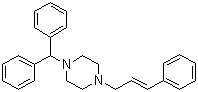 桂利嗪分子结构 (CAS 298-57-7)