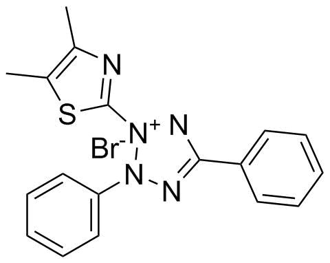 噻唑兰分子结构 (CAS 298-93-1)