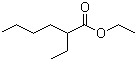 2-乙基己酸乙酯分子结构 (CAS 2983-37-1)