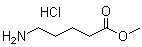 5-氨基戊酸甲酯盐酸盐分子结构 (CAS 29840-56-0)