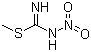 N-硝基-S-甲基异硫脲分子结构 (CAS 2986-25-6)