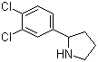 2-(3,4-Dichlorophenyl)pyrrolidine molecular structure (CAS 298690-82-1)