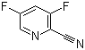 2-氰基-3,5-二氟吡啶分子结构 (CAS 298709-29-2)