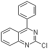2-氯-4-苯基喹唑啉分子结构 (CAS 29874-83-7)