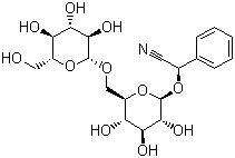 扁桃苷分子结构 (CAS 29883-15-6)