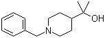 N-苄基-4-哌啶基异丙醇分子结构 (CAS 299428-04-9)