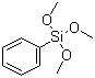 苯基三甲氧基硅烷分子结构 (CAS 2996-92-1)