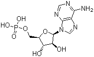 阿糖腺苷单磷酸分子结构 (CAS 29984-33-6)