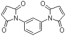N,N'-间苯撑双马来酰亚胺分子结构 (CAS 3006-93-7)