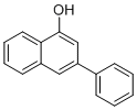 3-苯基萘-1-醇分子结构 (CAS 30069-65-9)